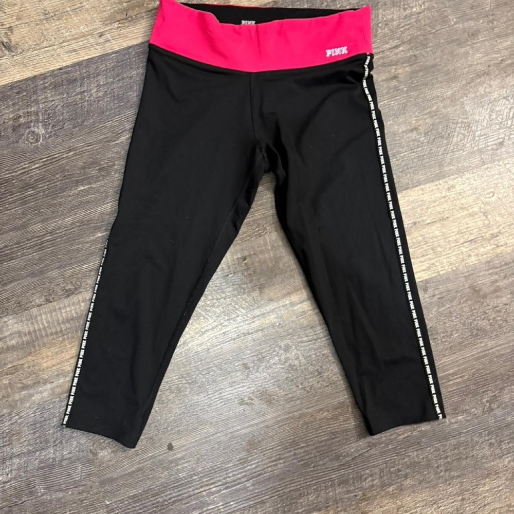 victoria's secret pink size small crop leggings